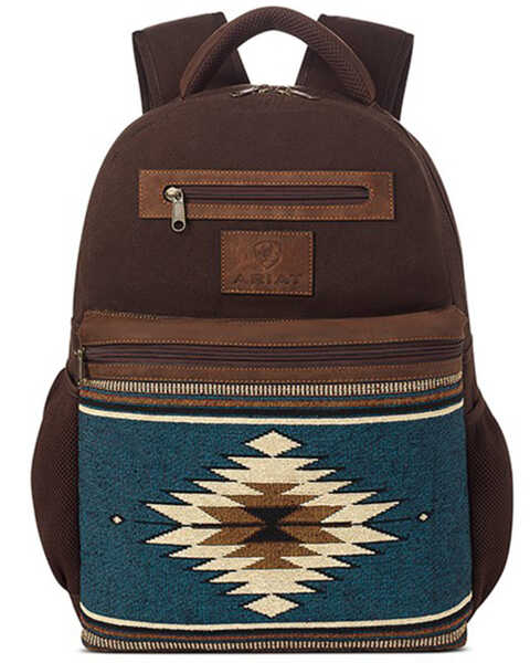 Image #1 - Ariat Southwestern Woven Backpack, Multi, hi-res