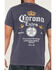 Image #4 - Changes Men's Corona Short Sleeve Pocket Graphic T-Shirt, Navy, hi-res