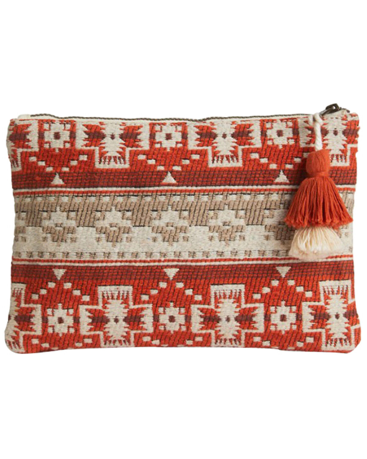 Image #2 - Pendleton Copper River Cotton Zip Pouch, Rust Copper, hi-res