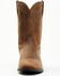 Image #4 - Cody James Men's Highland Roper Western Boots - Round Toe , Tan, hi-res