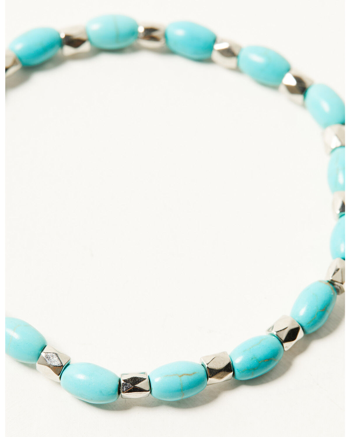Image #5 - Shyanne Women's Cuff and Stretch Bead Statement Bracelet Set - 4 Piece, Turquoise, hi-res