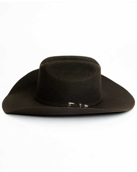 Cody James Men's 3X Wool Felt Traditional Crease Western Hat , Brown, hi-res