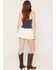 Image #3 - Cleo + Wolf Women's Embroidered Ruffle Mini Skirt, Natural, hi-res