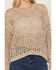 Image #3 - Cleo + Wolf Women's Allison Spacedye Open Weave Sweater, Yellow, hi-res