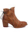 Image #2 - Bed Stu Women's Bia Braided Trim Booties - Round Toe, Tan, hi-res