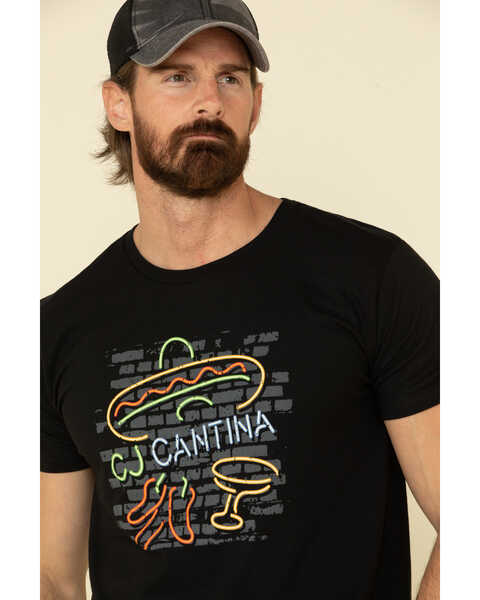 Cody James Men's Black Cantina Graphic Short Sleeve T-Shirt , Black, hi-res