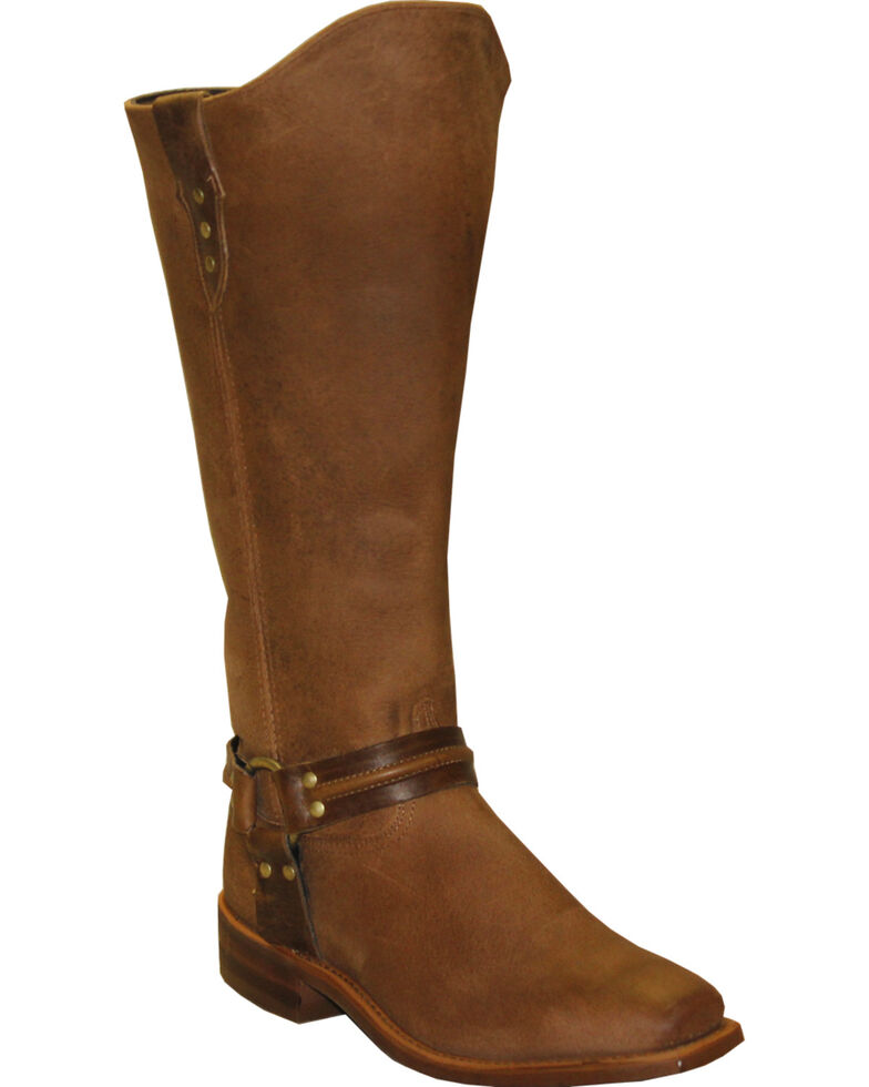 Abilene Women's Brown Equestrian Wellington Boots - Square Toe | Sheplers