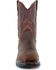 Image #4 - Cody James Men's Waterproof Pull On Work Boots - Composite Toe , Brown, hi-res