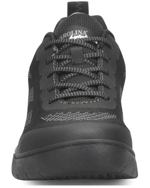Image #4 - Carolina Men's Align Flux Athletic Low Textile Lace-Up Work Sneakers - Round Toe , Black, hi-res