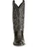 Image #4 - Justin Men's London Calfskin Western Boots - Round Toe, Black, hi-res
