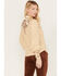 Image #4 - Shyanne Women's Long Sleeve Embroidered Western Snap Shirt, Taupe, hi-res
