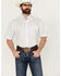 Image #1 - George Strait by Wrangler Men's Geo Print Short Sleeve Button-Down Western Shirt - Big, , hi-res