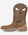 Image #2 - Phantom Rider Men's 11" Hellstinger Pull-On Work Boots - Composite Toe, Dark Brown, hi-res
