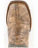 Image #6 - Ferrini Men's Hunter Oak Western Boots - Square Toe , Bark, hi-res