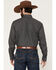 Image #4 - Cinch Men's Geo Print Long Sleeve Button-Down Stretch Western Shirt, Navy, hi-res