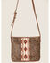 Shyanne Women's Tooled Southwestern Crossbody Bag, Brown, hi-res