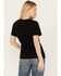 Image #4 - Wrangler Women's Eagle Logo Short Sleeve Graphic Tee, Black, hi-res