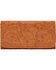 American West Women's Tri-Fold Wallet with Snap Closure, Tan, hi-res
