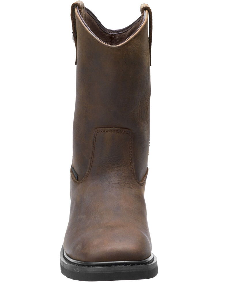 Harley Davidson Men's Altman Waterproof Western Work Boots - Soft Toe, Brown, hi-res