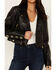 Image #3 - Cleobella Women's Baxter Leather Jacket , Black, hi-res