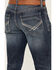 Image #4 - Cody James Men's Starlight Dark Wash Slim Straight Stretch Denim Jeans , Dark Wash, hi-res