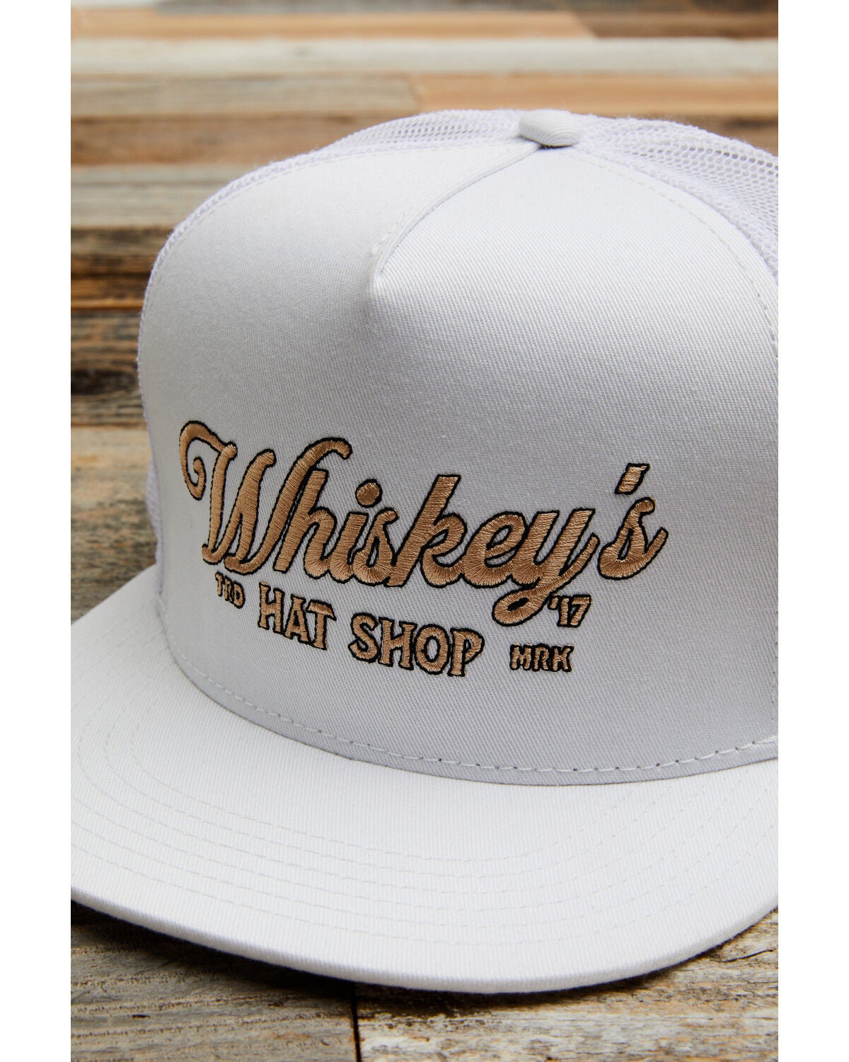 Image #2 - Whiskey Bent Men's Bandera Ball Cap, White, hi-res