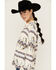 Image #2 - Idyllwind Women's Featherlight Printed Long Sleeve Pearl Snap Western Shirt , Ivory, hi-res