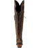 Image #5 - Lane Women's Lexington Over The Knee Corset Western Boots - Snip Toe, Cognac, hi-res