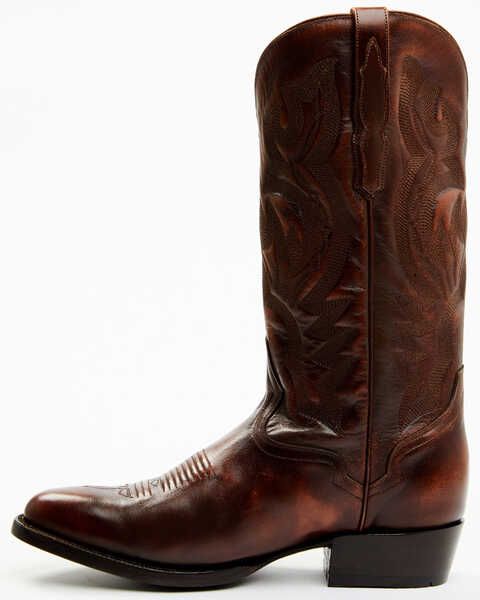 El Dorado Men's Calf Leather Western Boots - Medium Toe, Tan, hi-res