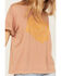Girl Dangerous Women's Rose Graphic Oversized Tee, Rose, hi-res