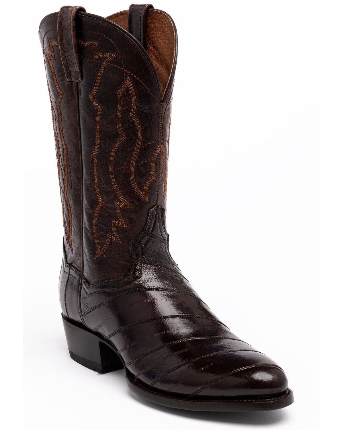 justin eel skin boots