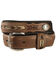 Image #1 - Nocona Belt Co. Boys' Inset & Concho Adorned Leather Belt, Black, hi-res