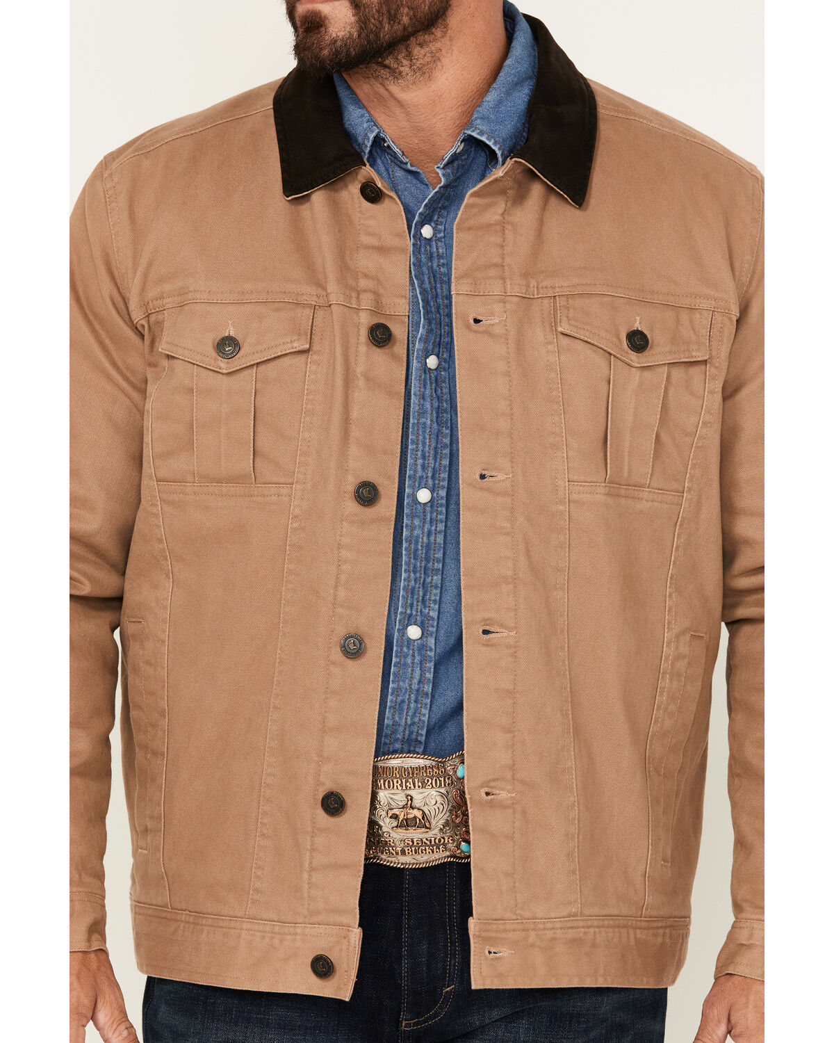 Image #3 - Cody James Men's Ozark 2.0 Jacket - Big, Beige, hi-res