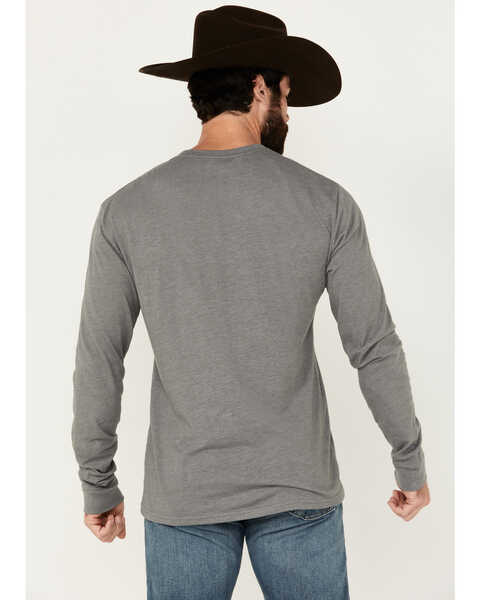 Image #4 - Wrangler Men's Landscape Logo Long Sleeve Graphic T-Shirt, Grey, hi-res