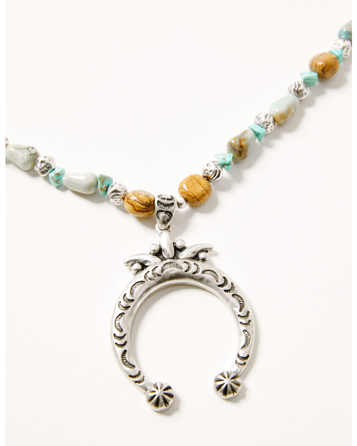 Image #2 - Shyanne Women's Sedona Sky Squash Blossom Jewelry Set - 2 Piece, Silver, hi-res