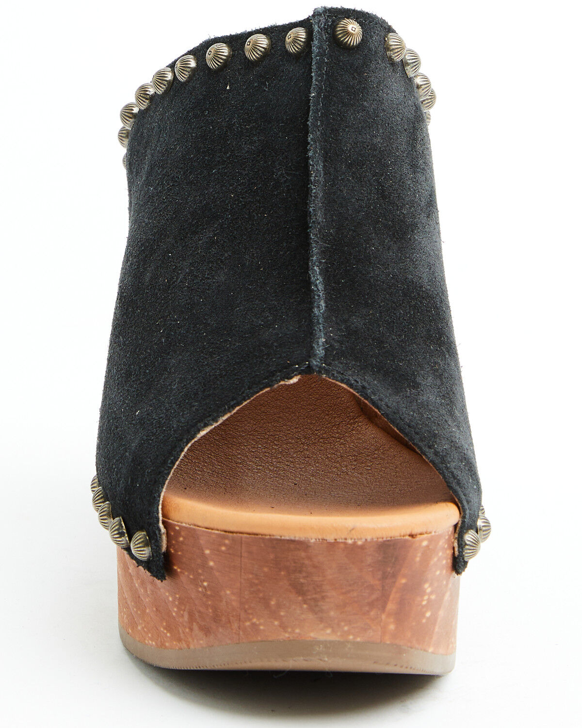 Image #4 - Dingo Women's Echo Wooden Sandals, Black, hi-res