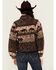 Image #4 - Shyanne Women's Buffalo Print Snap Sherpa Jacket, Chocolate, hi-res