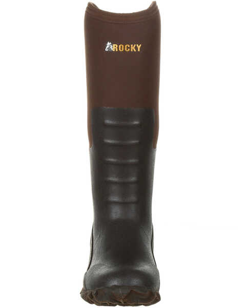 Image #5 - Rocky Women's Core Chore Rubber Outdoor Boots - Round Toe, Dark Brown, hi-res
