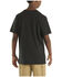 Image #2 - Carhartt Boys' Solid Short Sleeve Pocket T-Shirt , Black, hi-res