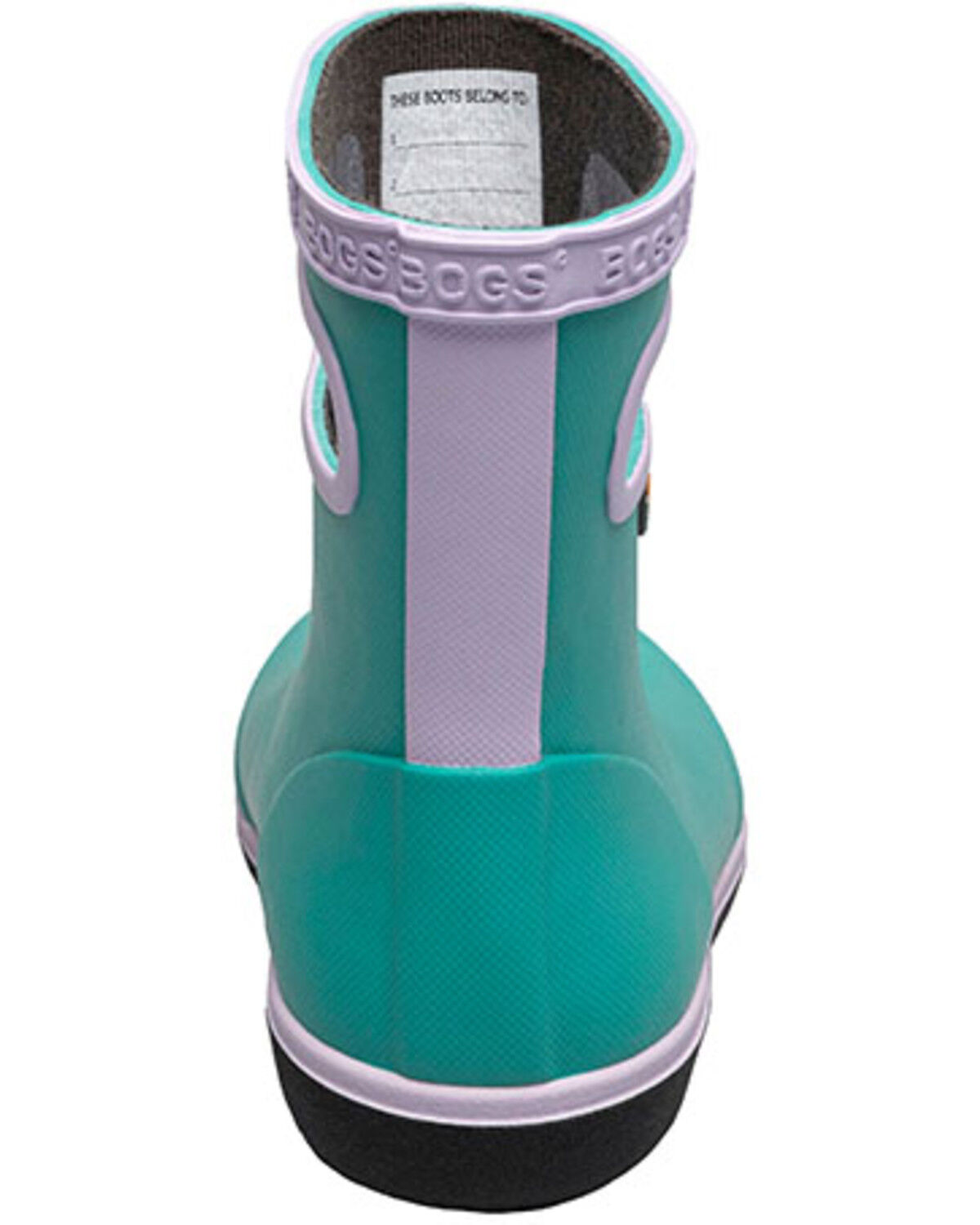 Image #5 - Bogs Boys' Skipper II Solid Rainboots, Teal, hi-res
