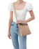 Image #4 - Hobo Women's Small Nash Crossbody Bag, Silver, hi-res