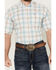 Image #3 - Ariat Men's Ellison Plaid Print Short Sleeve Button-Down Performance Western Shirt , White, hi-res