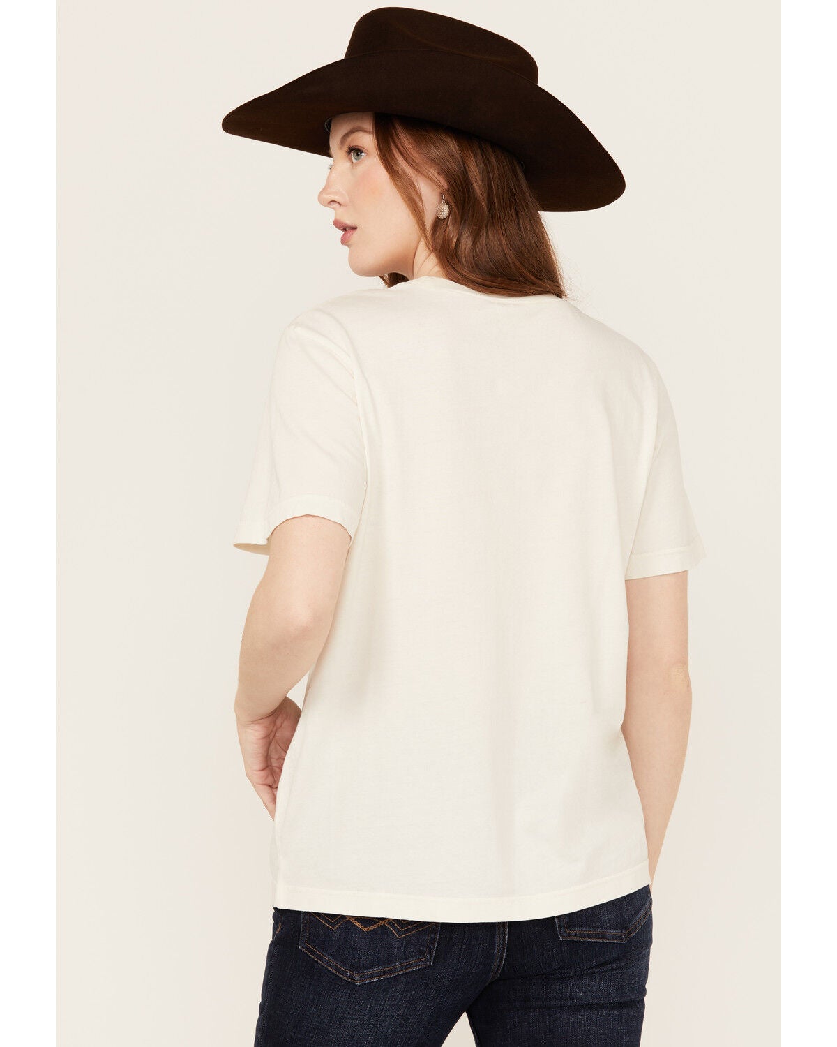Image #4 - Idyllwind Women's Rock & Roll Country Soul Short Sleeve Graphic Tee, Ivory, hi-res