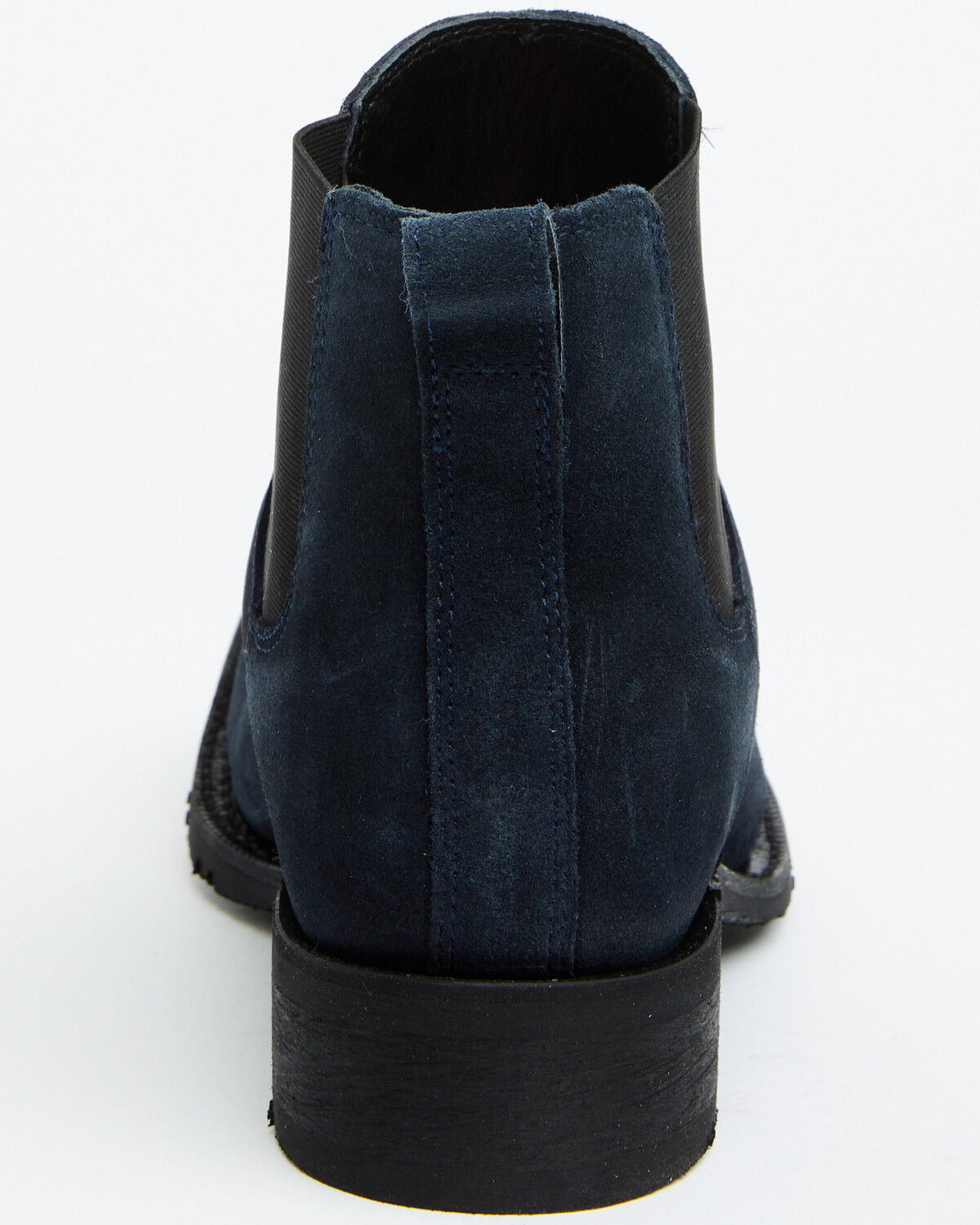 Image #5 - Laredo Men's Cambridge Suede Western Ankle Boots - Broad Square Toe, Blue, hi-res