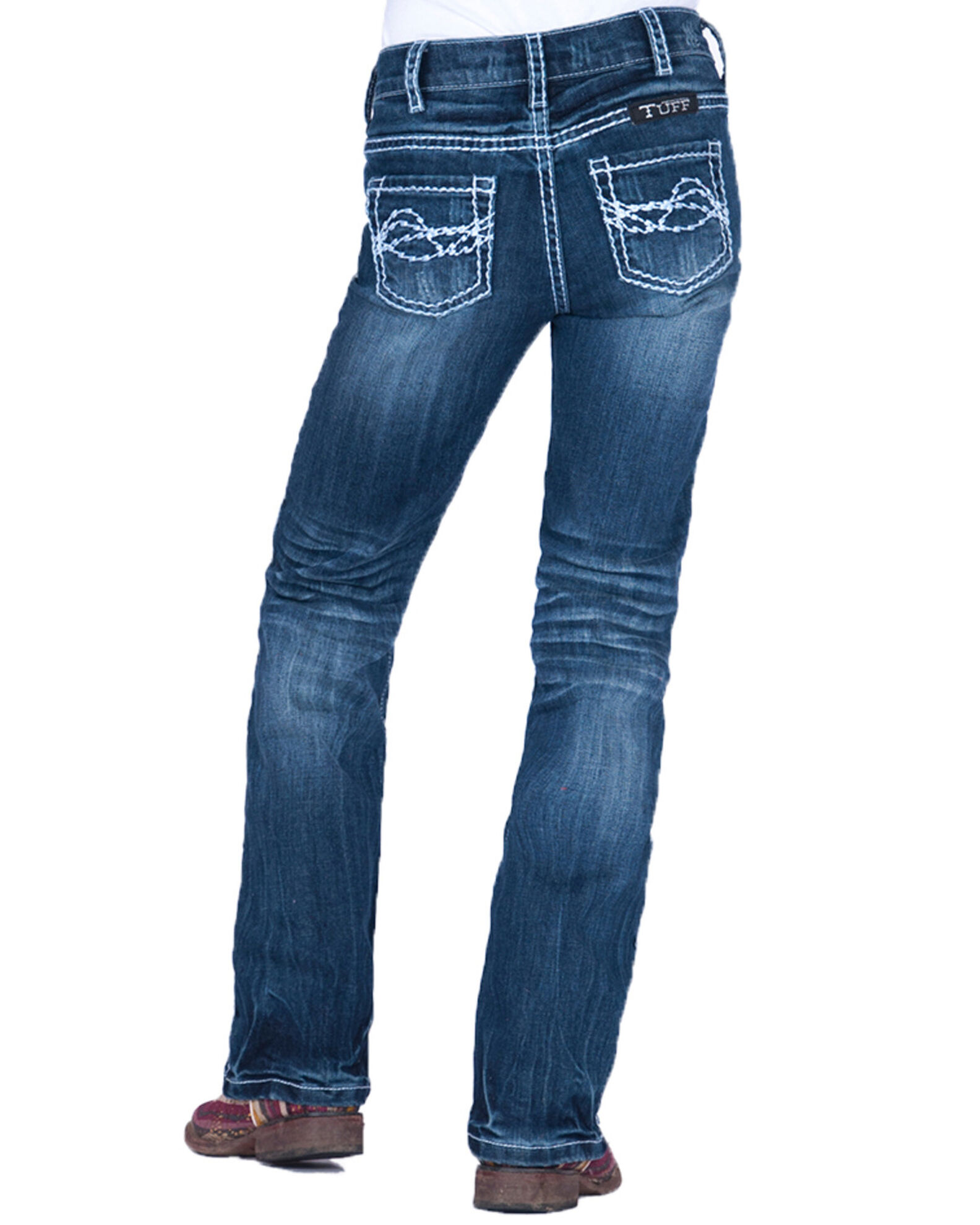 Cowgirl Tuff Girls Edgy Bootcut Jeans Sheplers