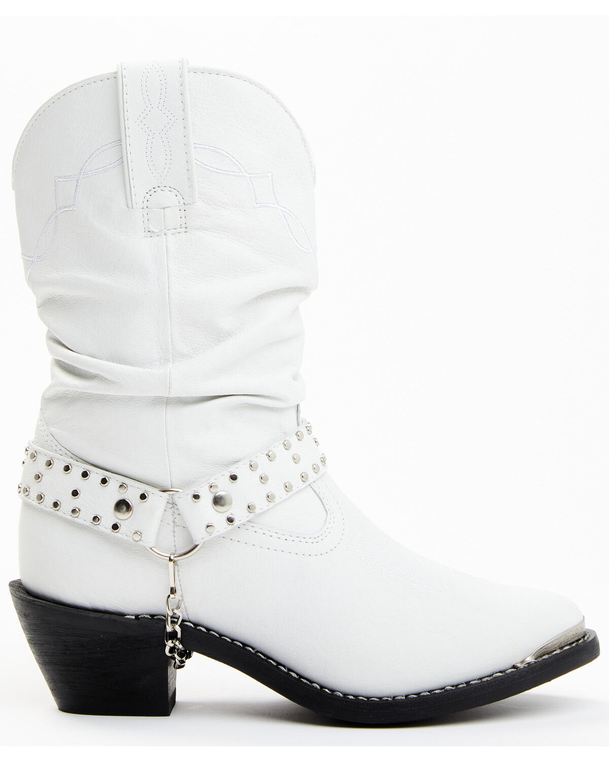 Image #2 - Shyanne Women's Addie Western Boots - Round Toe, White, hi-res