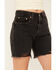 Image #2 - Levi's Women's 501® Original High Rise Mid-Thigh Jean Shorts, Black, hi-res