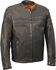 Image #1 - Milwaukee Leather Men's Lightweight Sporty Scooter Crossover Jacket - 5X, Black, hi-res