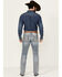 Image #3 - Cody James Men's Light Wash Stampede Slim Straight Stretch Denim Jeans, Light Wash, hi-res