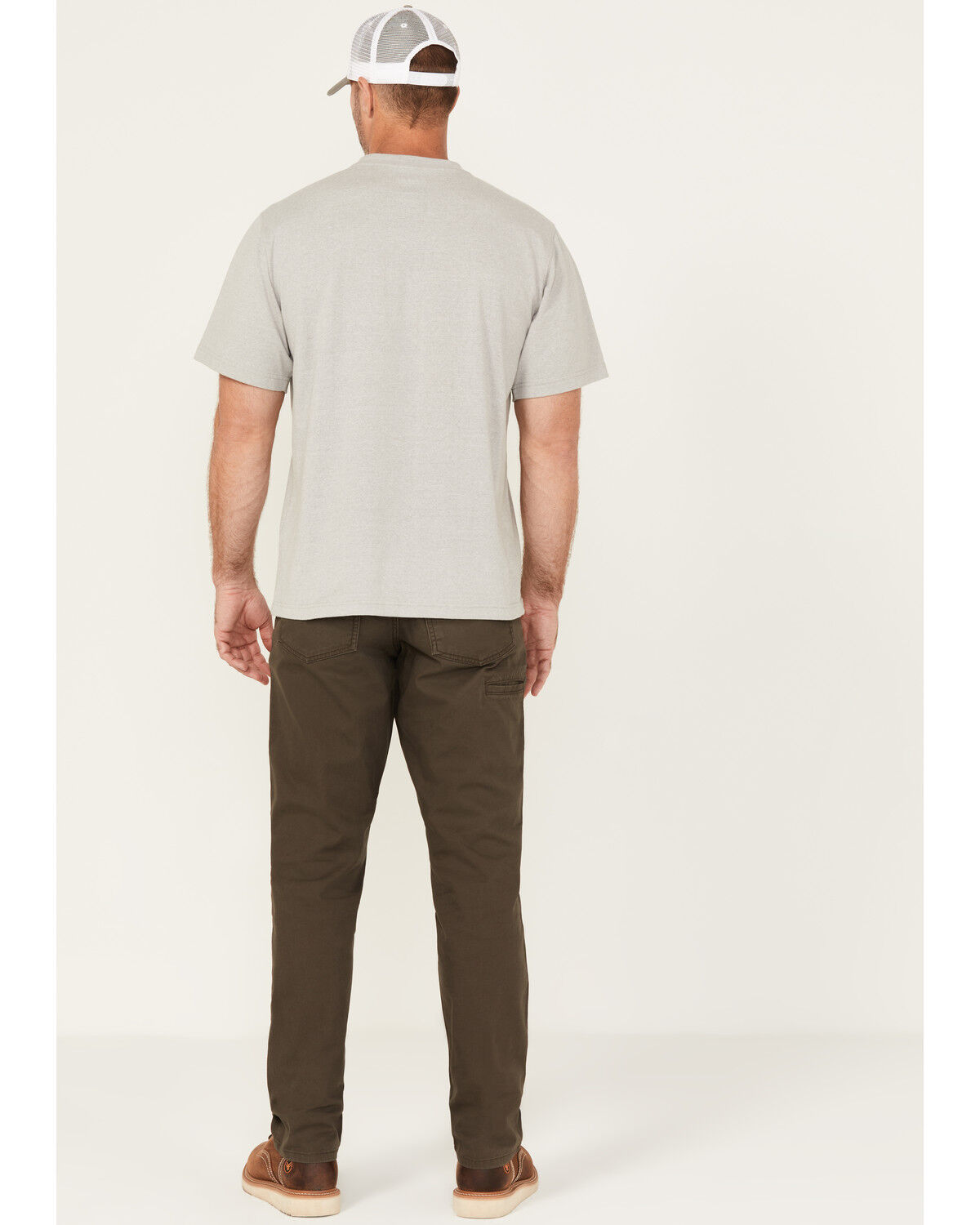 Image #3 - Carhartt Men's Rugged Flex® Rigby Five-Pocket Jeans, Chocolate, hi-res